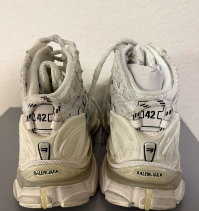 Balenciaga Runner High Top Sneaker White (42)