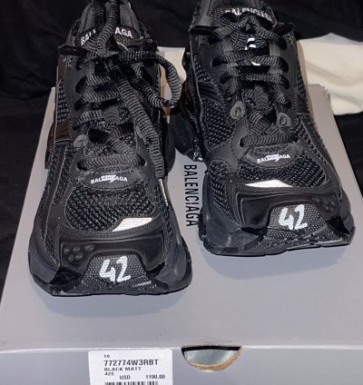 Balenciaga Runner Matte Black