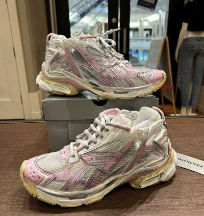 Balenciaga Runner Pink White