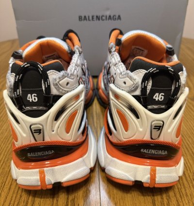 Balenciaga Runner Sneaker (Orange Black)
