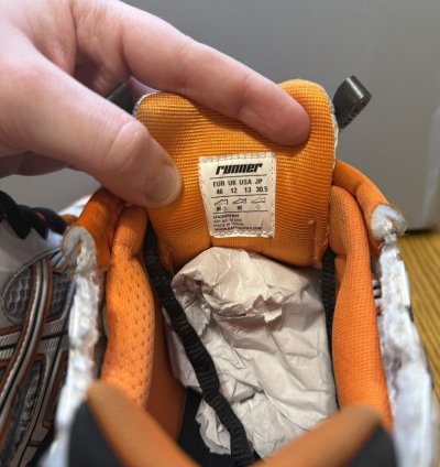 Balenciaga Runner Sneaker (Orange Black)