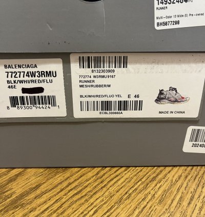 Balenciaga Runner Sneaker (Red Yellow