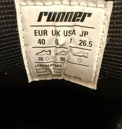 Balenciaga Runner Sneaker Black White (40)