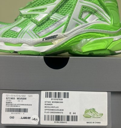Balenciaga Runner Sneaker Flou 44