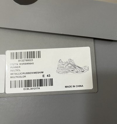 Balenciaga Runners Sz 43 10us