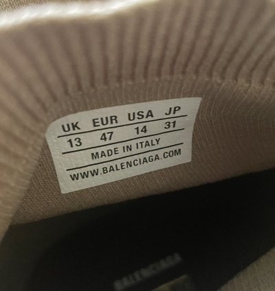 Balenciaga Speed 2 0 Lace Up Recycled Beige
