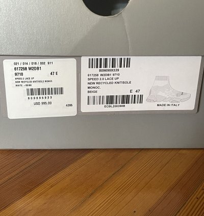 Balenciaga Speed 2 0 Lace Up Recycled Beige