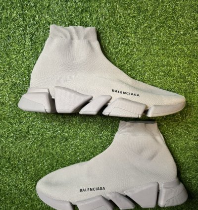 Balenciaga Speed Trainer High Sz 47 14 GREY BRAND NEW