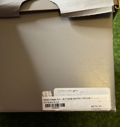Balenciaga Speed Trainer High Sz 47 14 GREY BRAND NEW