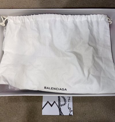 Balenciaga Speed Trainer Lace Up Black Red