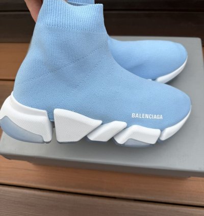 Balenciaga Speed Trainer light blue size 7