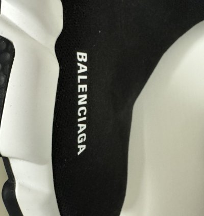 Balenciaga Speed Trainers Black White