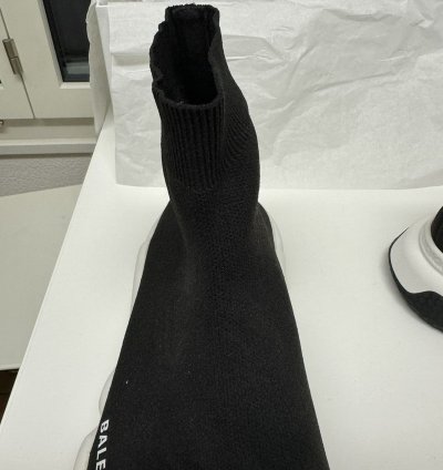 Balenciaga Speed Trainers Black White