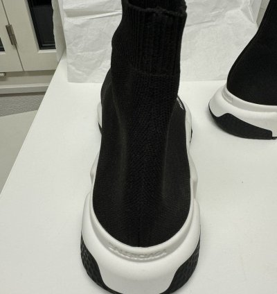 Balenciaga Speed Trainers Black White
