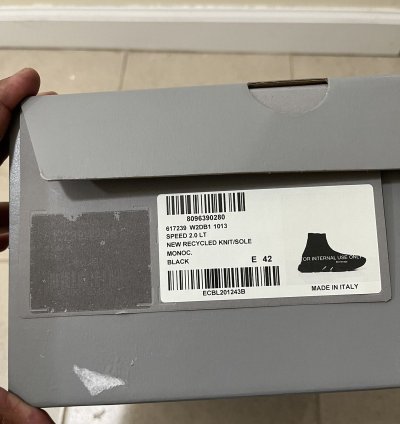 Balenciaga Speed Trainers sz 42(9us)