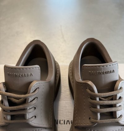 Balenciaga Steroid Derby Shoes Khaki