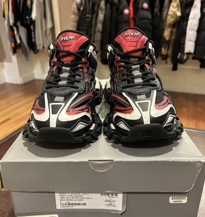 Balenciaga Track 2 Black Burgundy