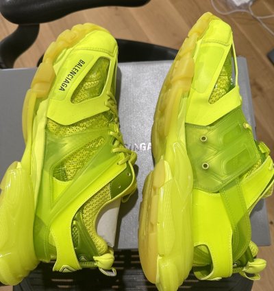 Balenciaga Track Clearsole Yellow BNWT
