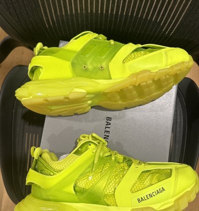 Balenciaga Track Clearsole Yellow BNWT