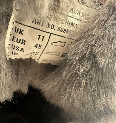 Balenciaga Track Faux-Fur EU 45 US 12 With Box