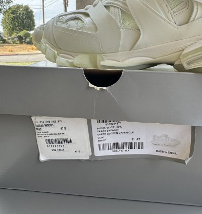 Balenciaga Track glow bundle of 2 pairs