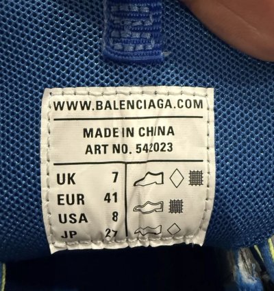Balenciaga Track Grey Blue