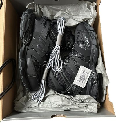 Balenciaga track hike black