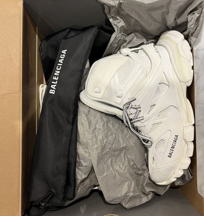 Balenciaga Track Hike High Size 45 White