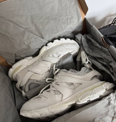 Balenciaga Track Recycled White