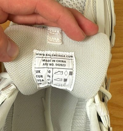 Balenciaga Track Recycled White