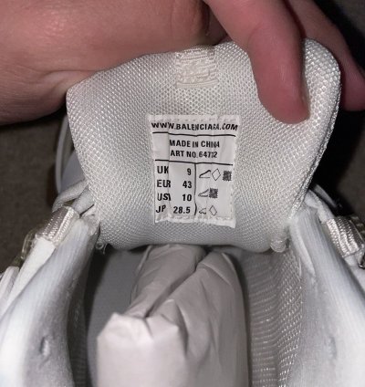 Balenciaga Track Runner Clear Sole