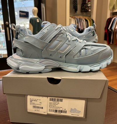 Balenciaga track runner sneaker blue brand new
