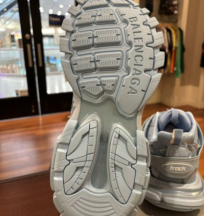 Balenciaga track runner sneaker blue brand new