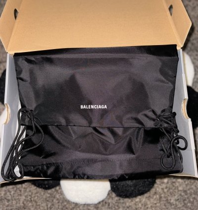 Balenciaga track runners clear sole