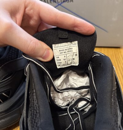 Balenciaga Track Sneaker (Black)
