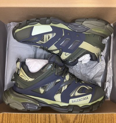 Balenciaga Track Sneaker (Green Navy)