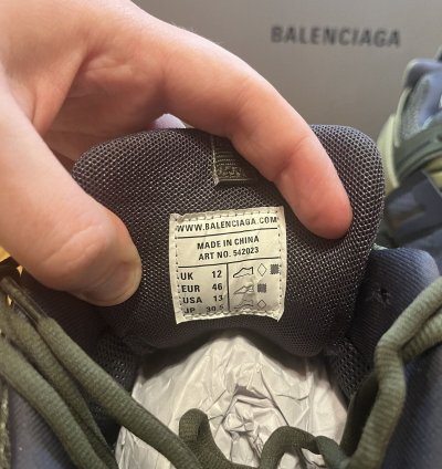 Balenciaga Track Sneaker (Green Navy)