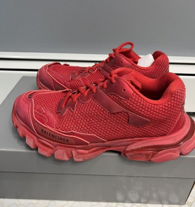 Balenciaga Track Trainer 3 Red size 10 US EU 43