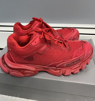 Balenciaga Track Trainer 3 Red size 9 US EU 42