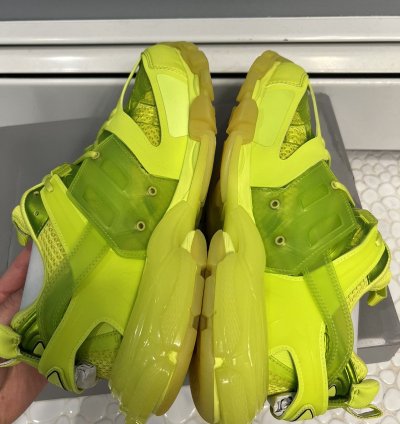 Balenciaga Track Trainer size 10 neon yellow