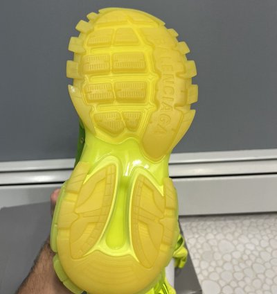 Balenciaga Track Trainer size 10 neon yellow