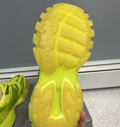 Balenciaga Track Trainer size 10 neon yellow