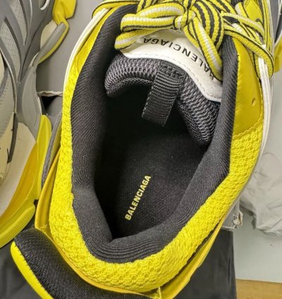 Balenciaga Track Trainer Yellow Grey New