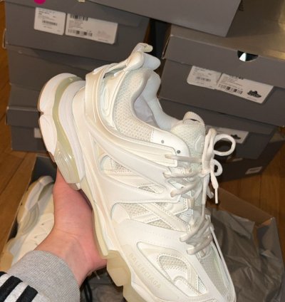 Balenciaga Track White Glow Size 47 (14US) NEW IN BOX