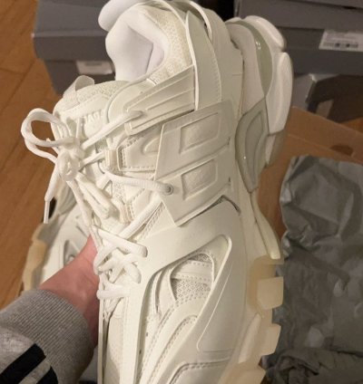 Balenciaga Track White Glow Size 47 (14US) NEW IN BOX