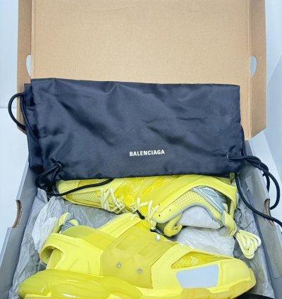 Balenciaga Track Yellow Clear Size 47 14 New With Box