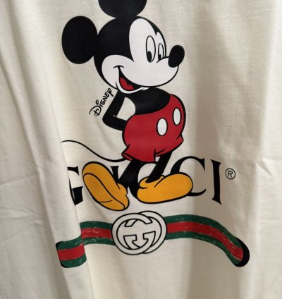 Balenciaga Trackz and Disney Gucci Shirt