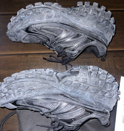 Balenciaga Triple Black Defender Size 10 Runner Track