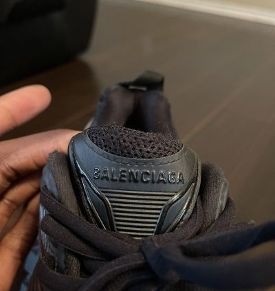Balenciaga Triple Black Defender Size 10 Runner Track