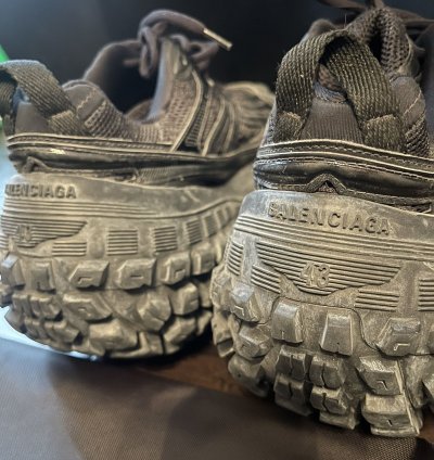 Balenciaga Triple Black Defender Size 10 Runner Track